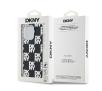 Etui DKNY IML Checkered Mono Pattern do iPhone 15 Pro Max Czarny