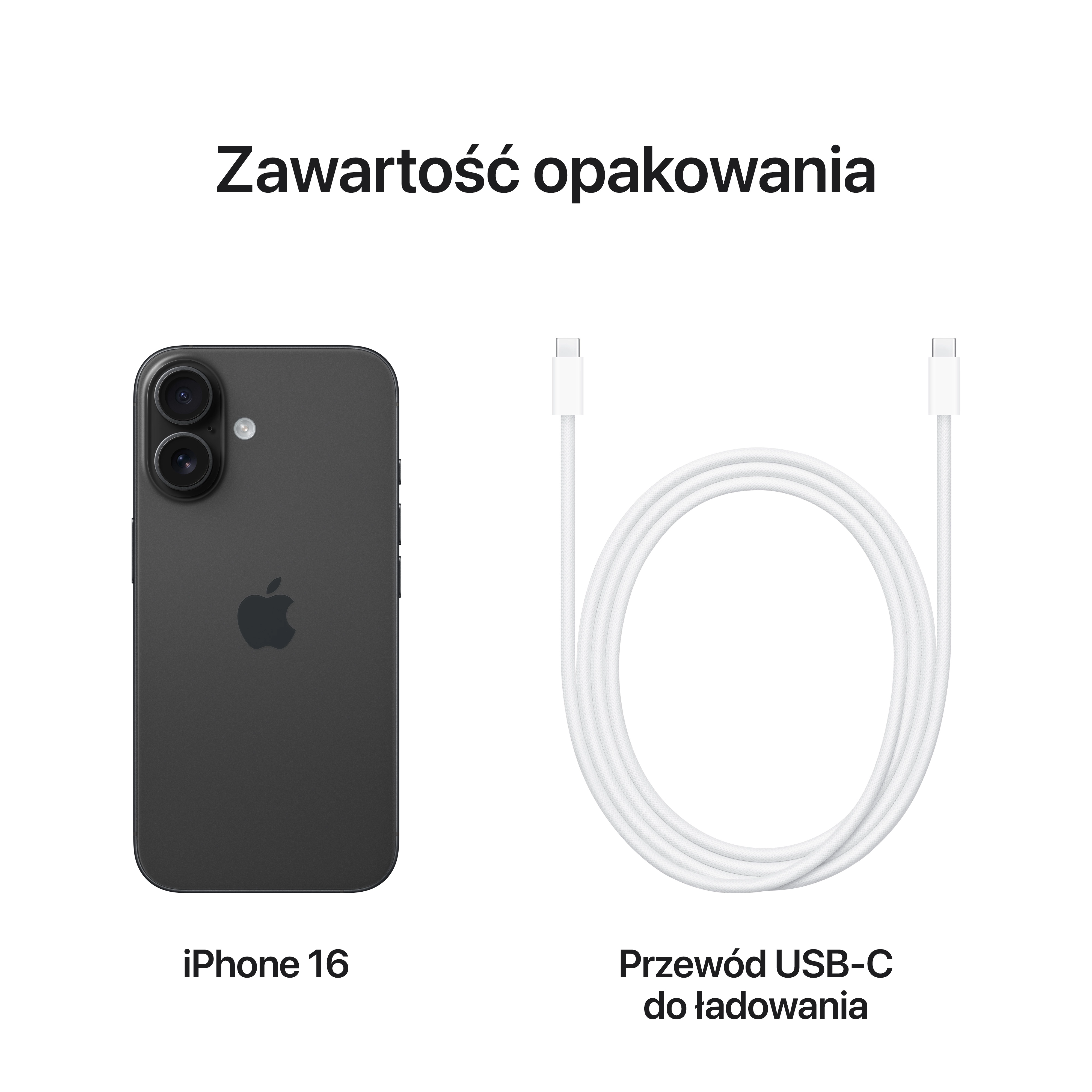 Apple iPhone 16 128GB 6,1" 48Mpix Czarny