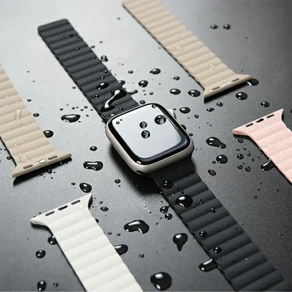 Pasek Araree Silicone Link do Apple Watch 38/40/41mm Czarno-szary