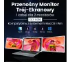 Monitor Extralink Dual Screen S300 13,3" Full HD IPS do laptopa