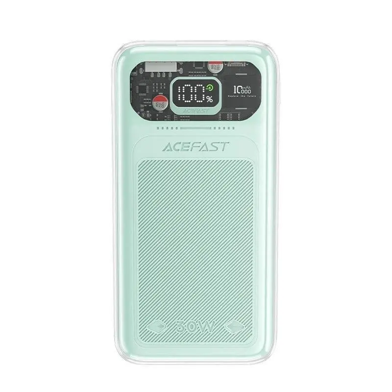 Powerbank Acefast Sparkling 10000mAh 30W Zielony