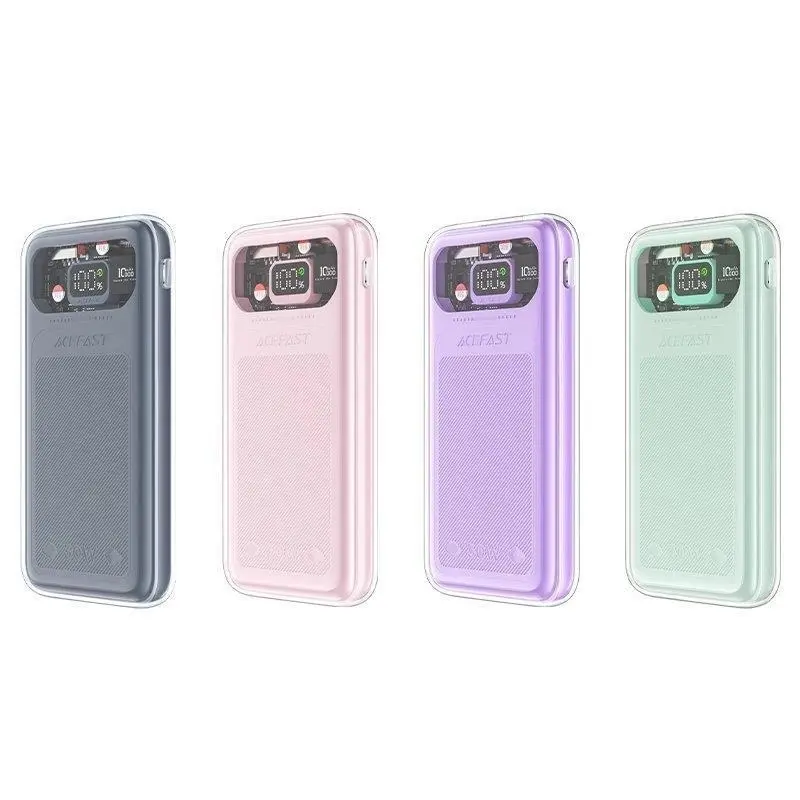Powerbank Acefast Sparkling 10000mAh 30W Zielony