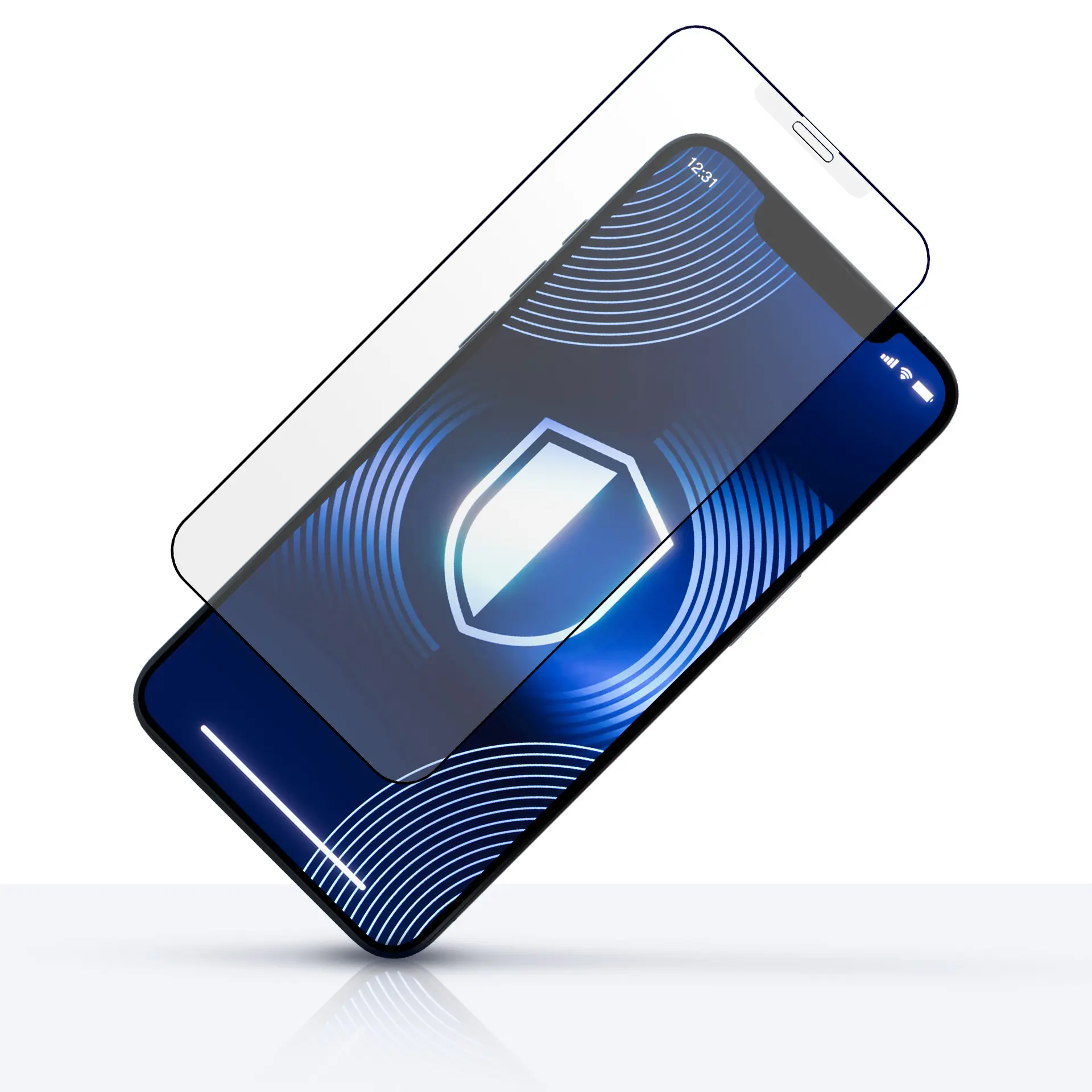 Szkło hartowane 3mk HardGlass Matt Max do iPhone XS Max/ 11 Pro Max