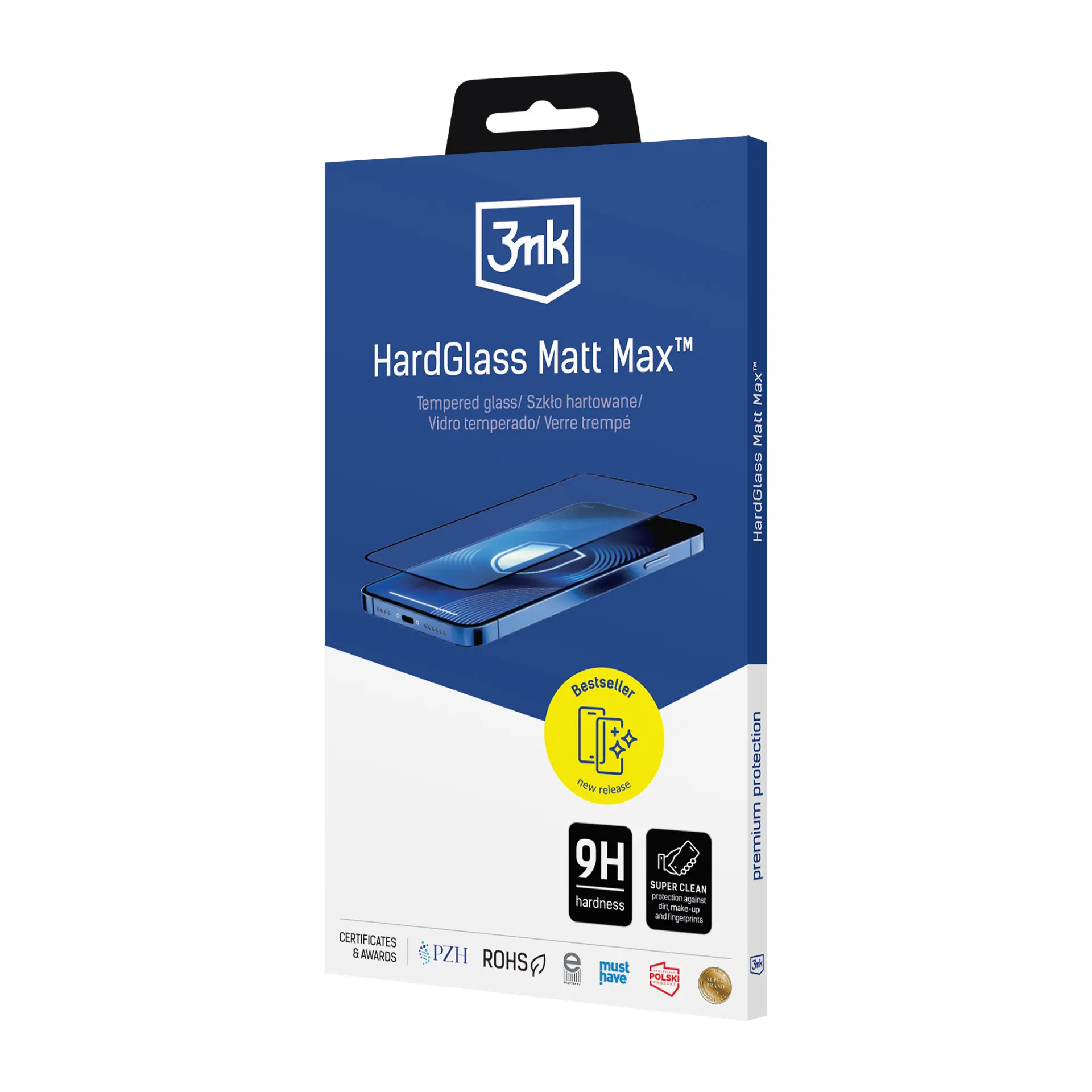 Szkło hartowane 3mk HardGlass Matt Max do iPhone XS Max/ 11 Pro Max