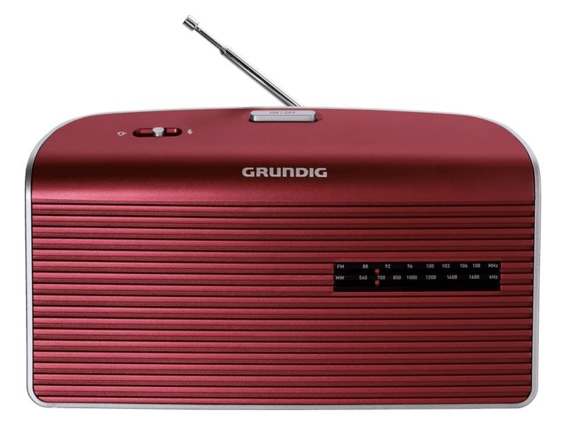 Radioodbiornik Grundig Music 60 (czerwony) (GRN1640)