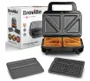 Opiekacz Breville VST098X 3w1 Trójkąty Gofry Panini 900W