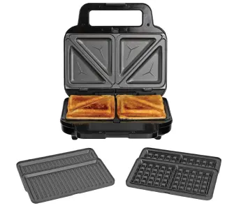 Opiekacz Breville VST098X 3w1 Trójkąty Gofry Panini 900W