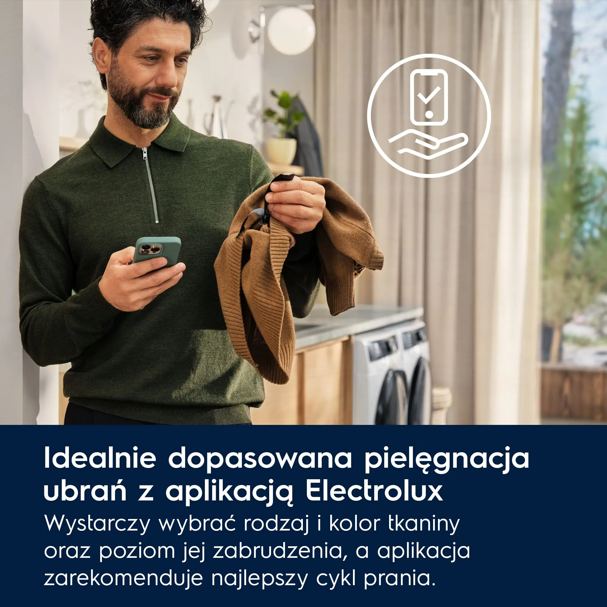 Suszarka Electrolux 800 UltraCare EW8D795MCP 63,8cm 9kg Zdalne sterowanie