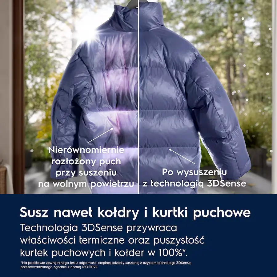 Suszarka Electrolux 800 UltraCare EW8D795MCP 63,8cm 9kg Zdalne sterowanie