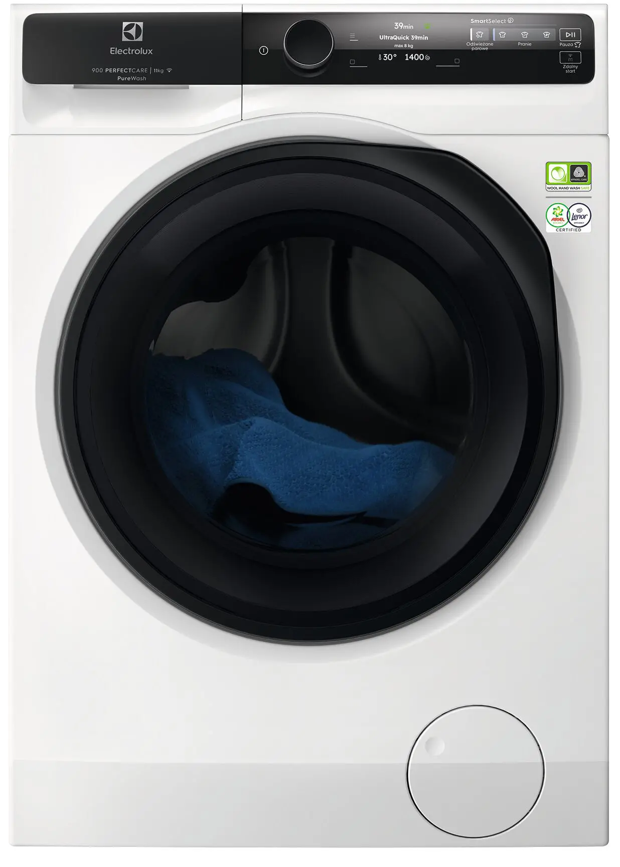 Pralka Electrolux 900 PureWash EW9F7607WCP 11kg 1600obr/min Zdalne sterowanie