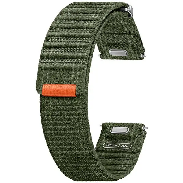 Pasek Samsung Fabric Band do Watch 7/6/5/4 20mm S/M Zielony