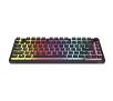 Klawiatura mechaniczna Savio Phenix Gateron Yellow Pro Pudding Czarny