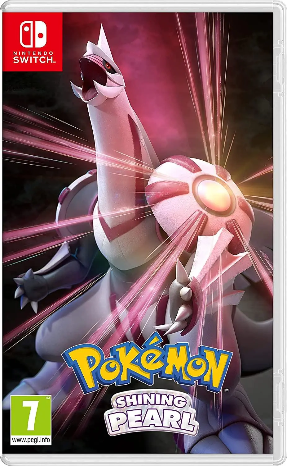 Konsola Nintendo Switch OLED Czerwono-niebieski + Pokemon Shining Pearl