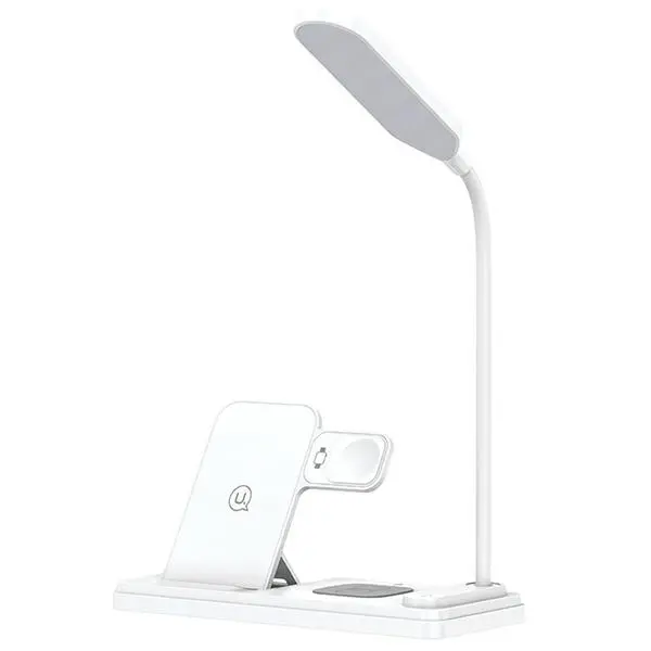 Ładowarka indukcyjna USAMS CD195WXC01 4w1 15W Biały