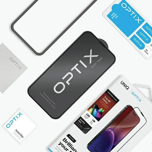 Szkło hartowane UNIQ Optix Vivid do iPhone 15 Plus/14 Pro Max