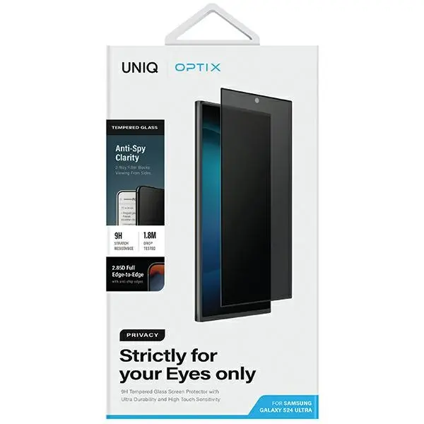 Szkło hartowane UNIQ Optix Privacy do Samsung Galaxy S24 Ultra