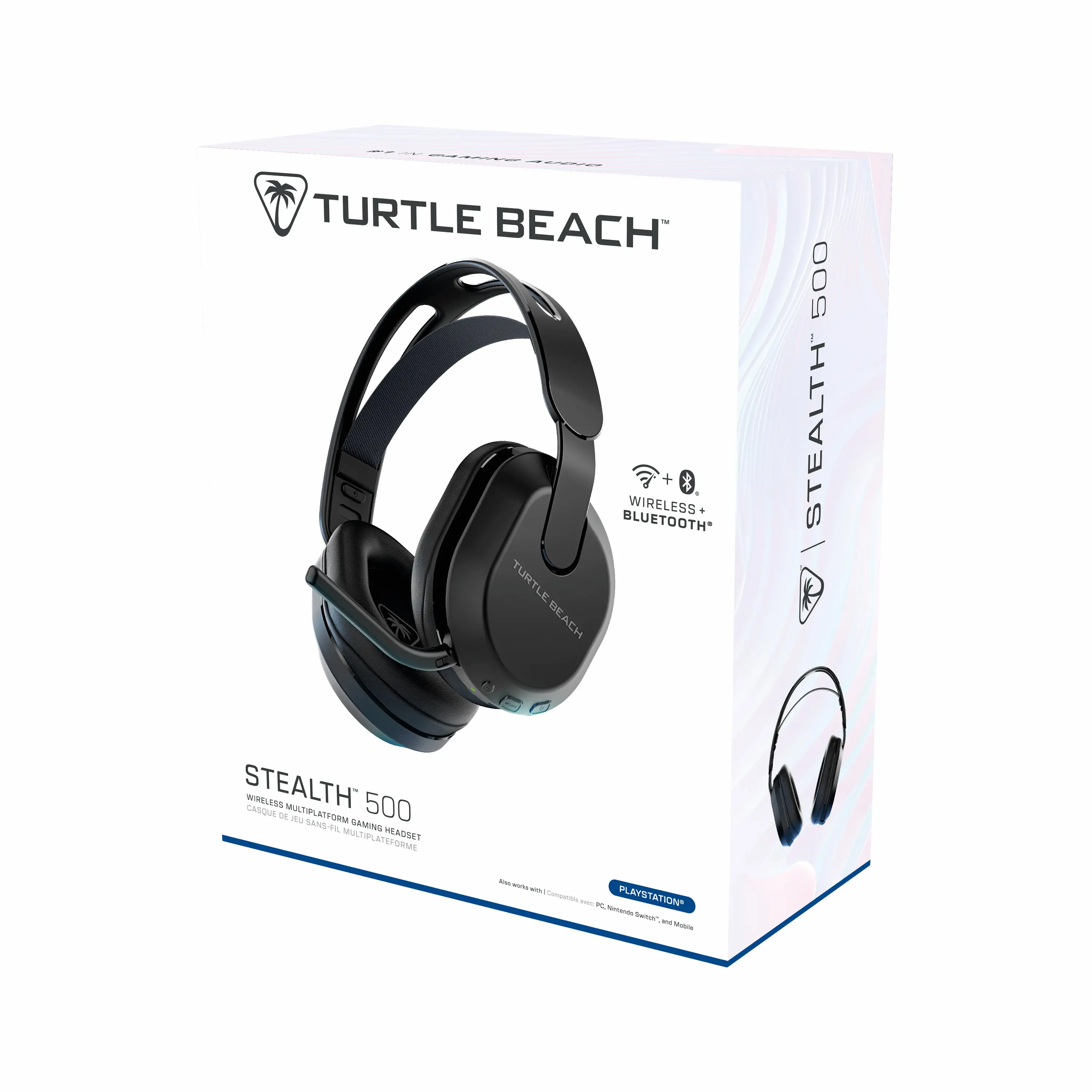 Słuchawki bezprzewodowe z mikrofonem Turtle Beach Stealth 500 PlayStation Nauszne Czarny