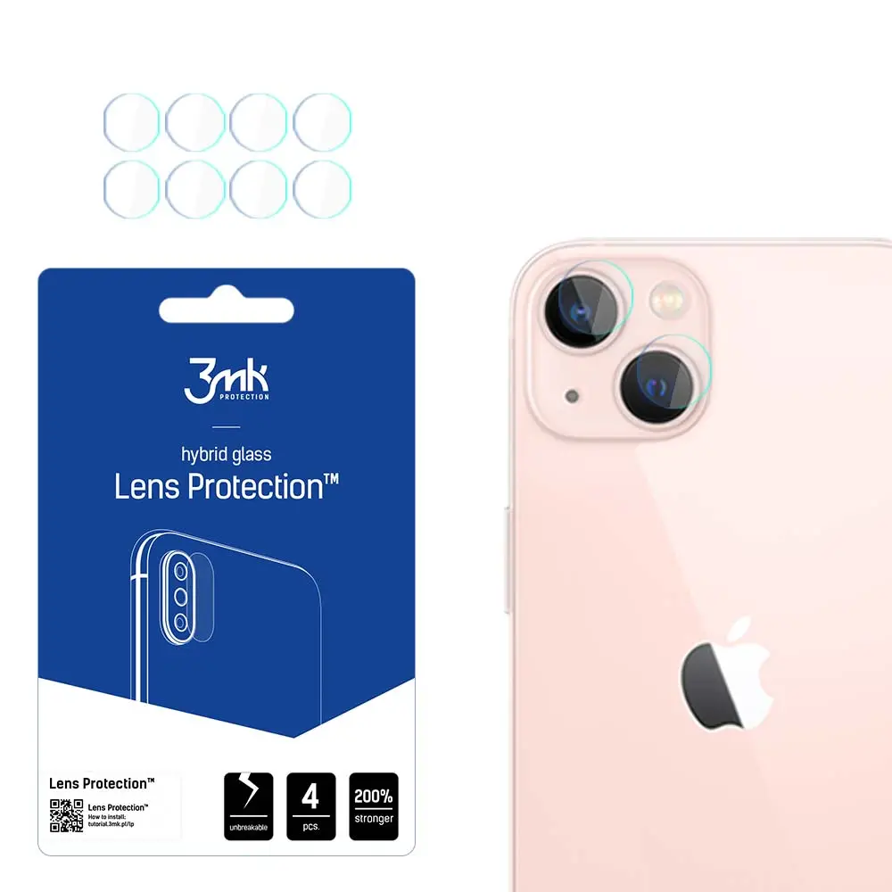 Szkło hybrydowe 3mk Lens Protection do Apple iPhone 14