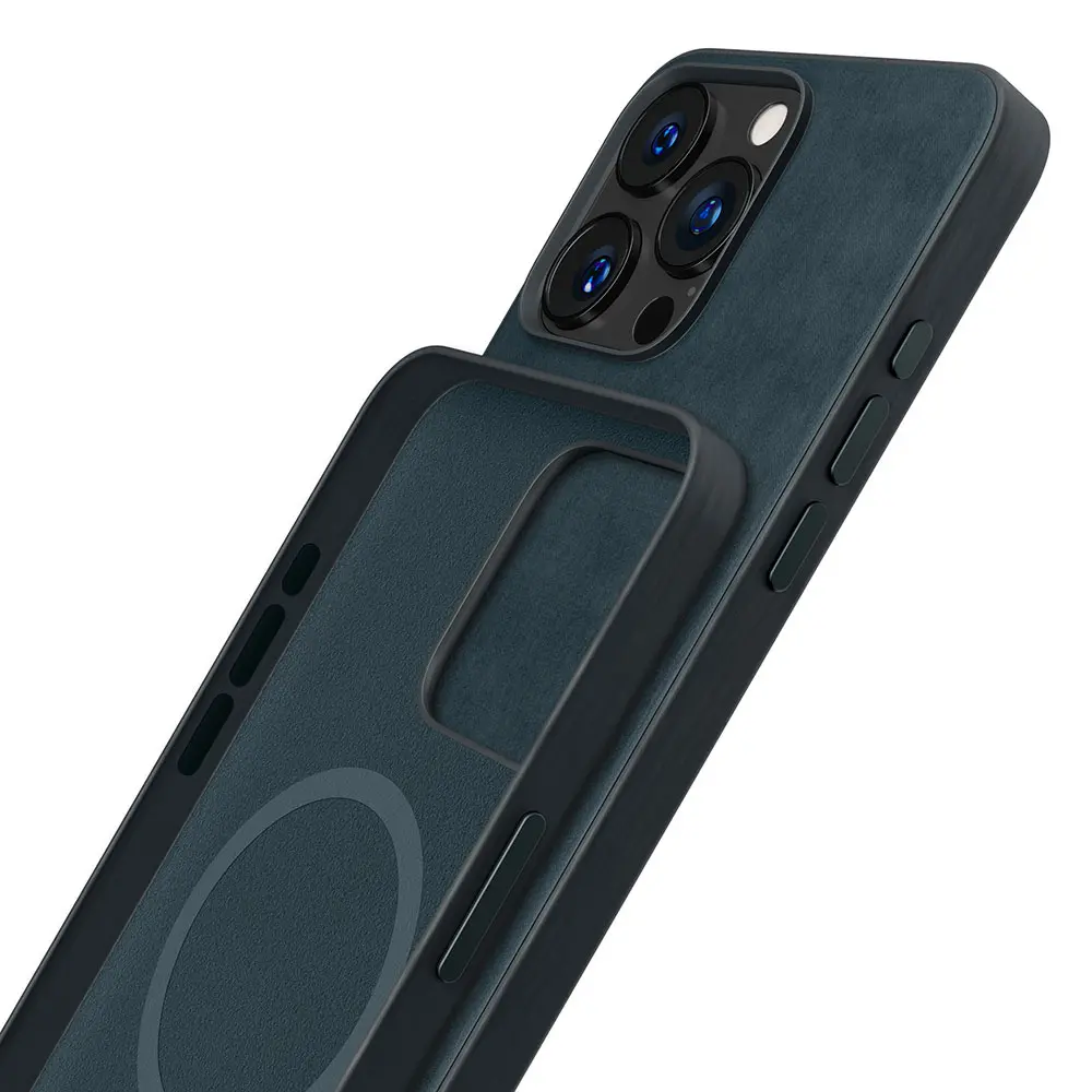 Etui 3mk Hardy MagFabric Case do iPhone 15 Pro Max Niebieski
