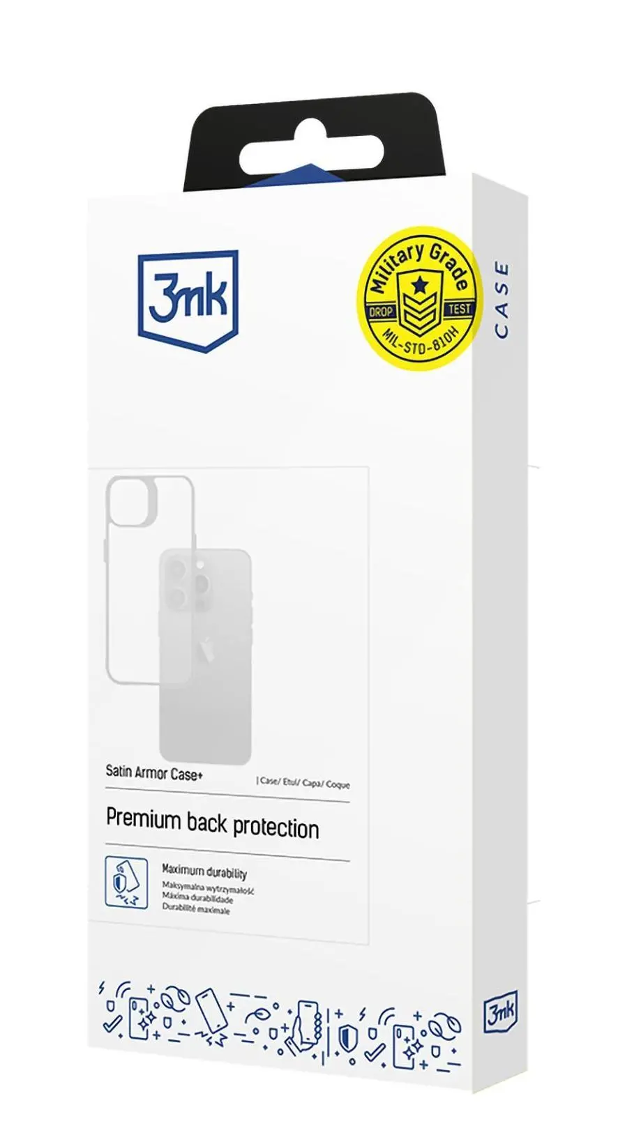 Etui 3mk Satin Armor Case+ do Samsung Galaxy A35 5G