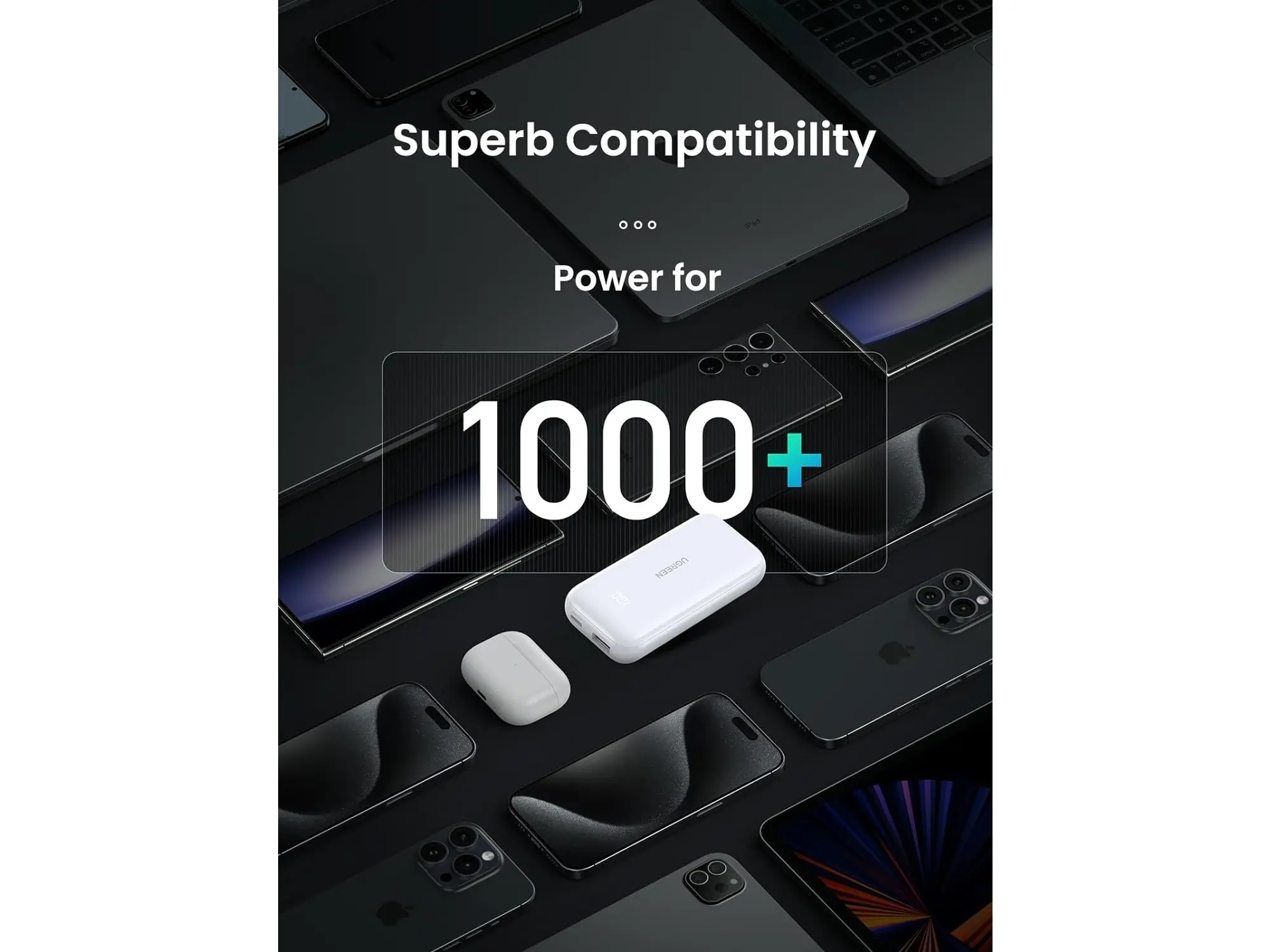 Powerbank UGREEN Nexode PB501 10000mAh  PD 30W Biały