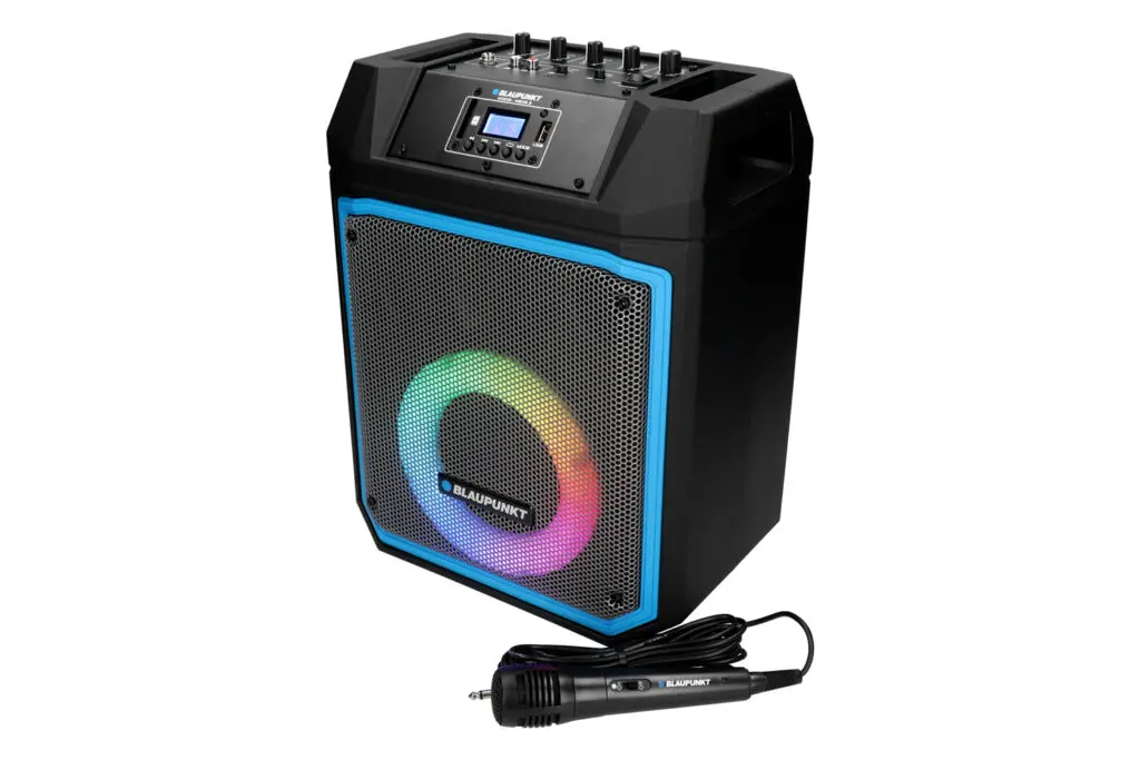 Power Audio Blaupunkt MB06.2 35W Bluetooth Radio FM Mikrofon Karaoke Czarny