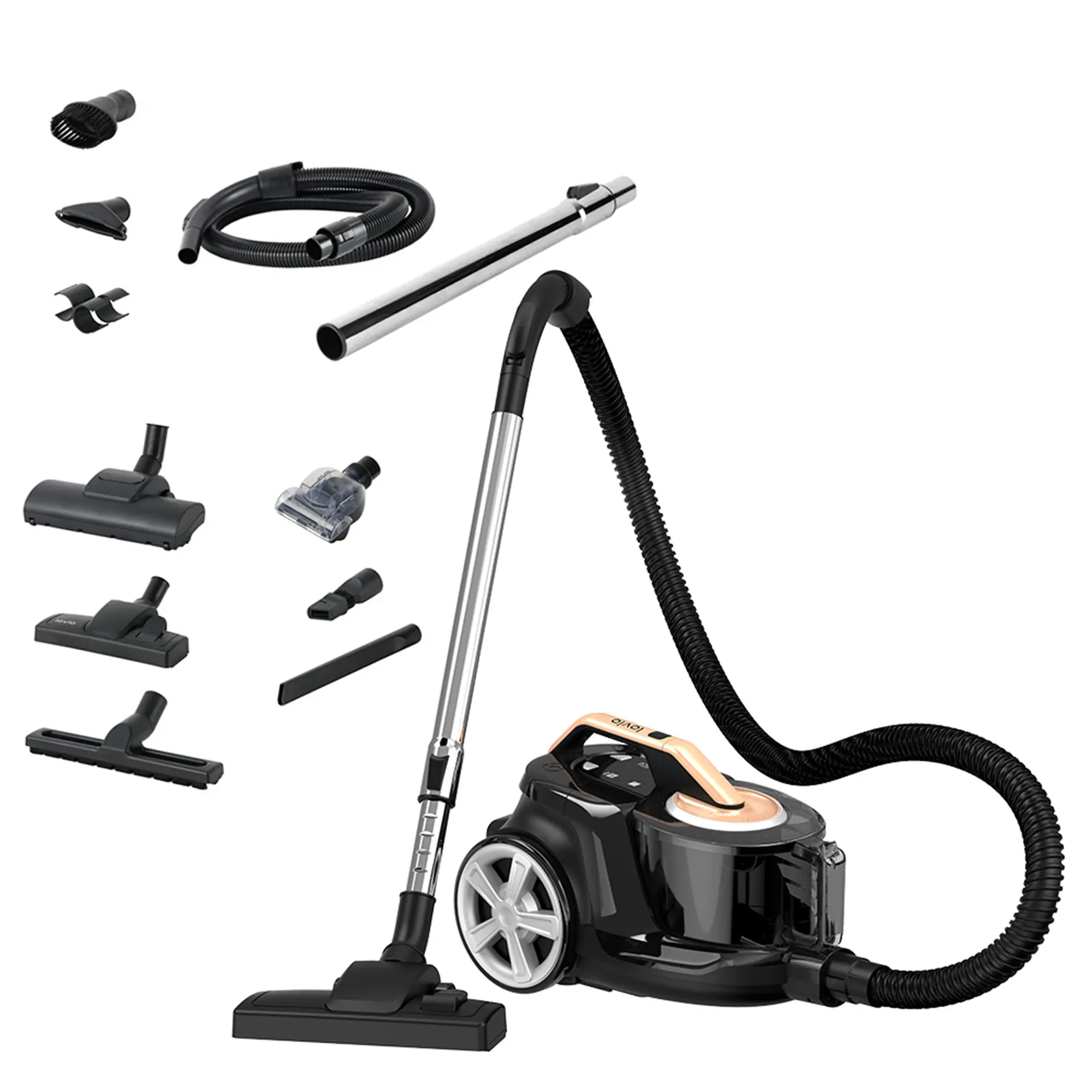Lovio Home VacuuFlex L Plus LVCVC003 899W Turboszczotka Szczotka do parkietów