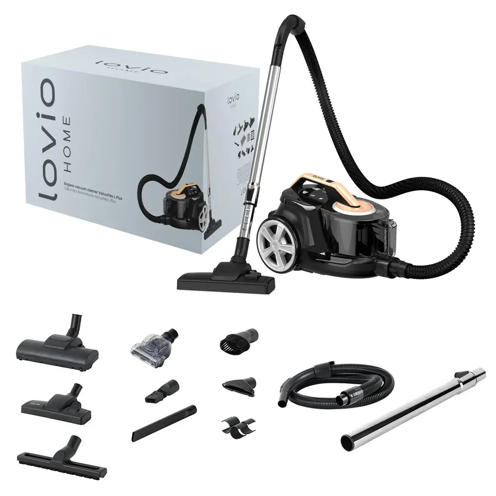 Odkurzacz Lovio Home VacuuFlex L Plus LVCVC003 899W Turboszczotka Szczotka do parkietów