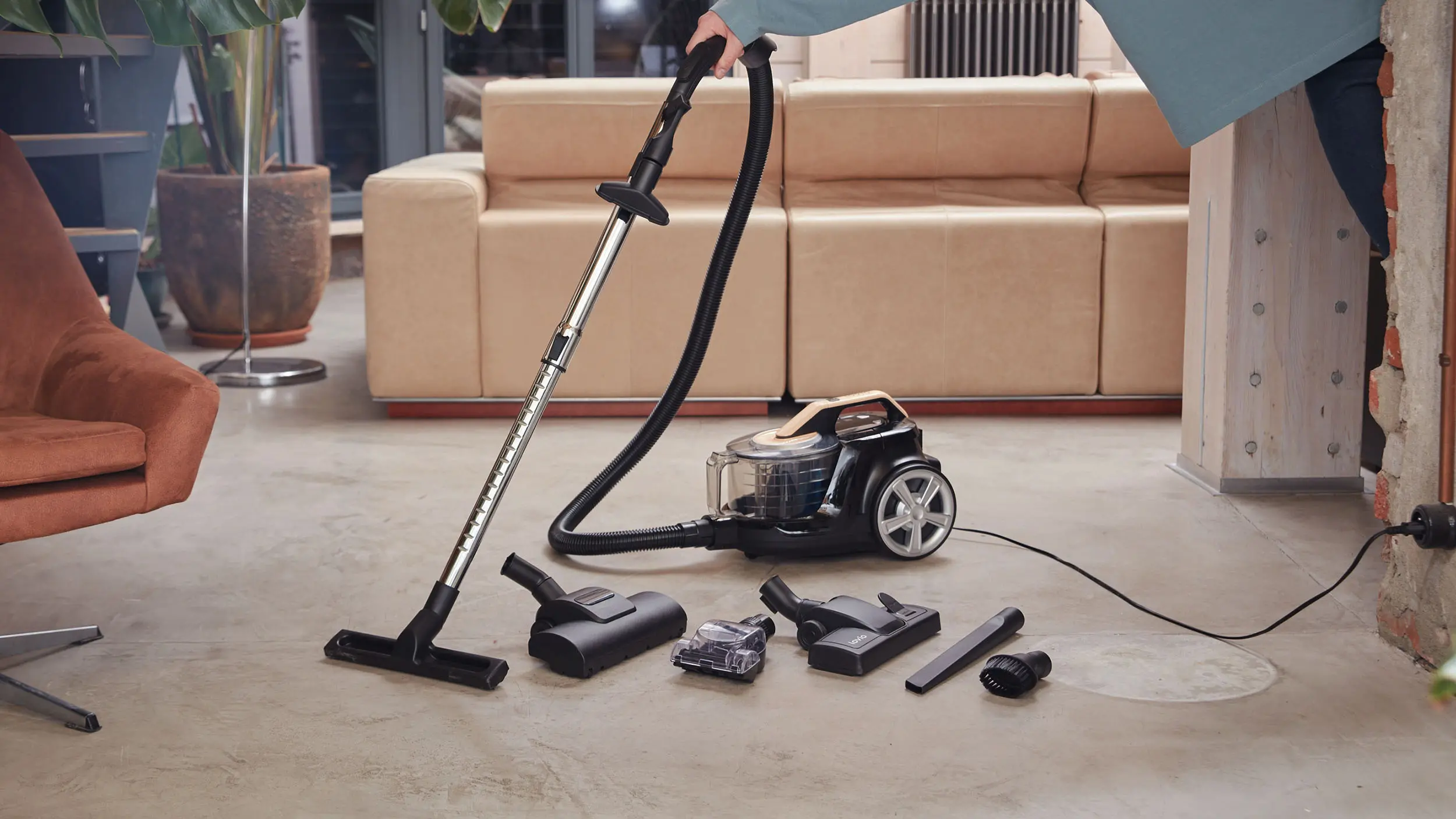 Odkurzacz Lovio Home VacuuFlex L Plus LVCVC003 899W Turboszczotka Szczotka do parkietów