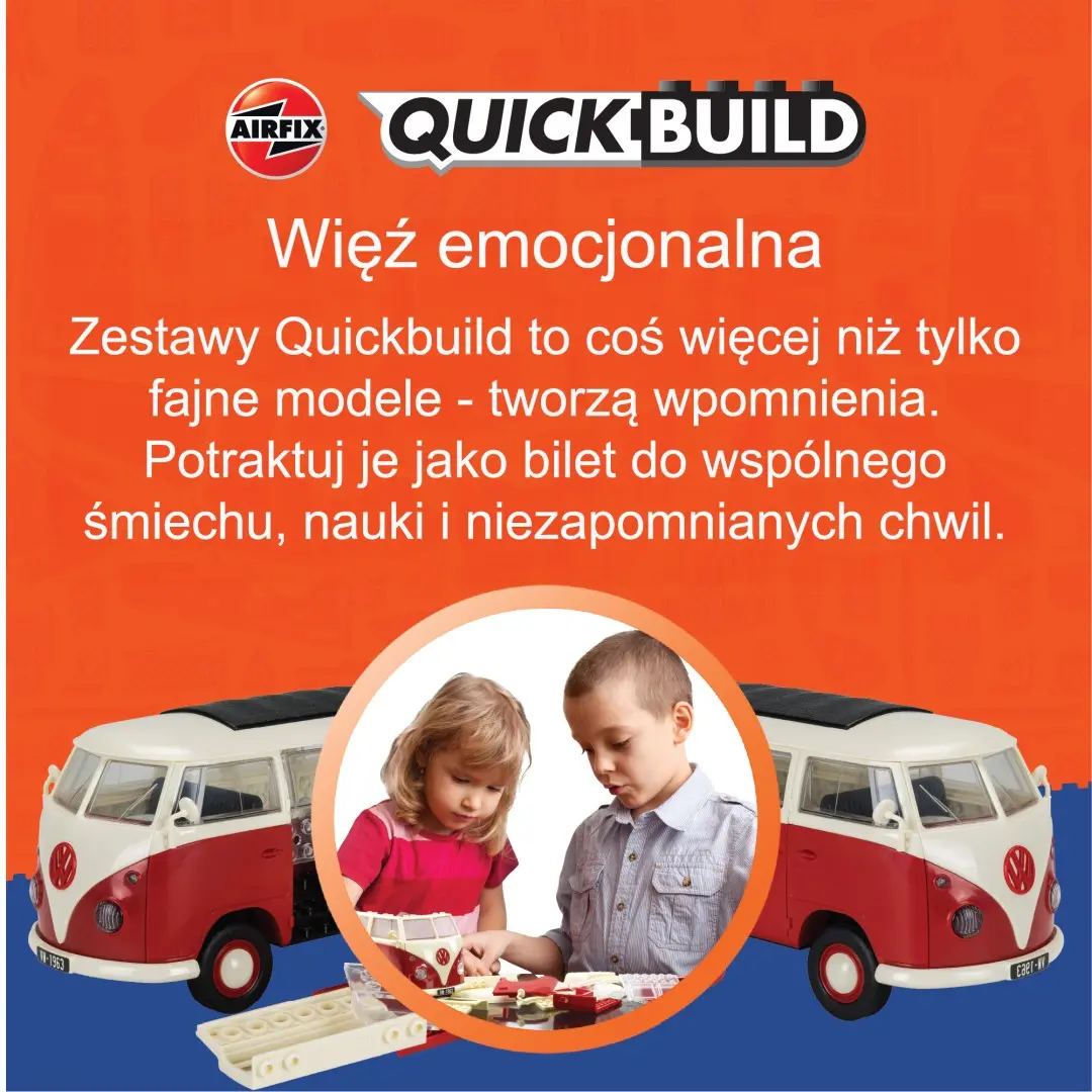 Model do składania Airfix J6028 Quickbuild - McLaren P1 White