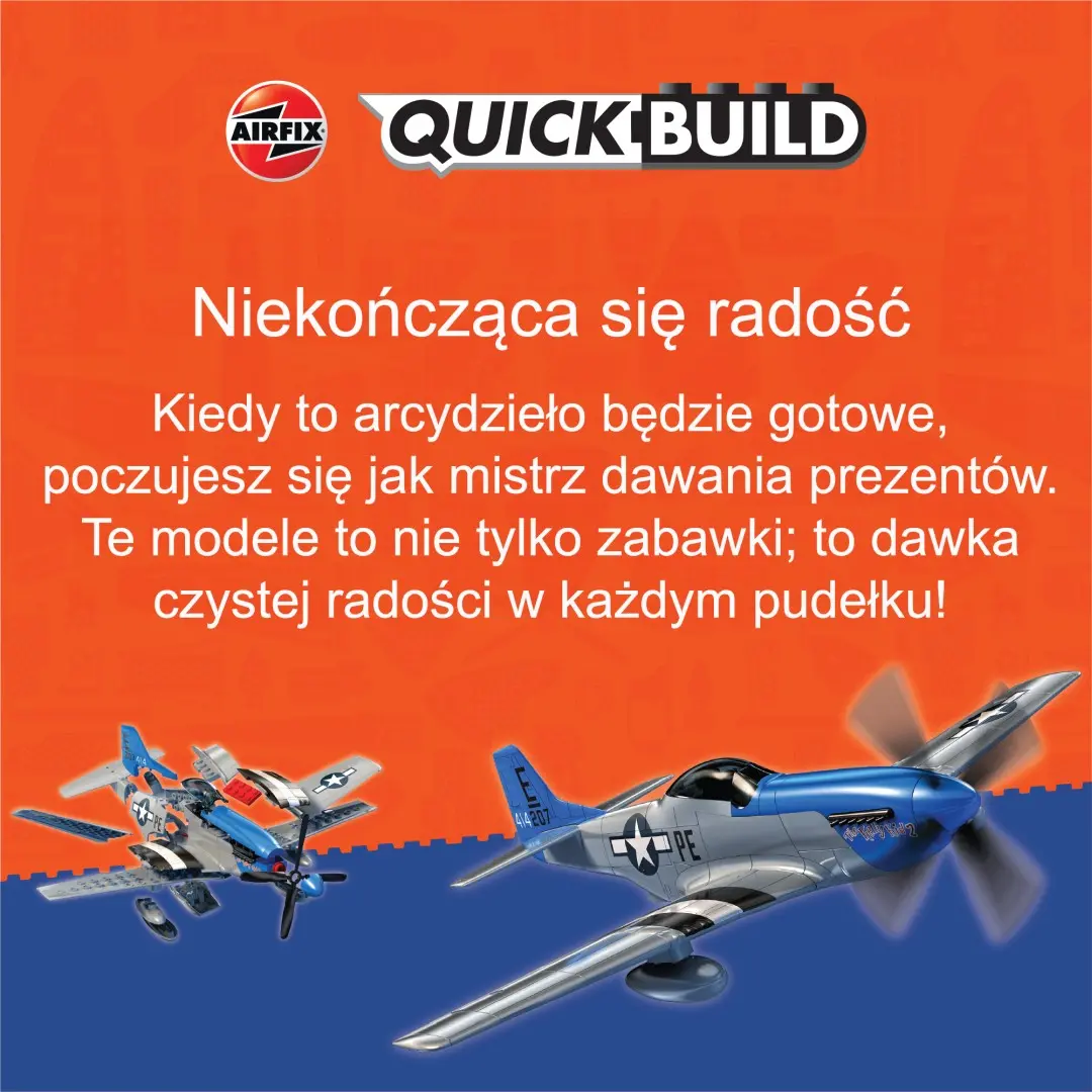 Model do składania Airfix J6028 Quickbuild - McLaren P1 White