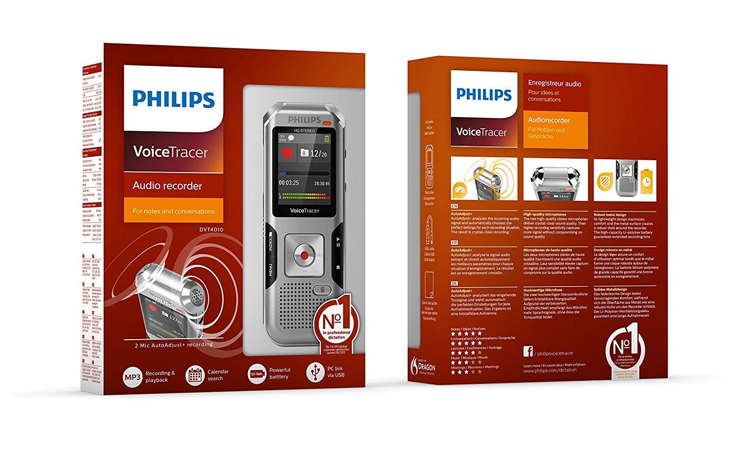 Dyktafon Philips DVT4010