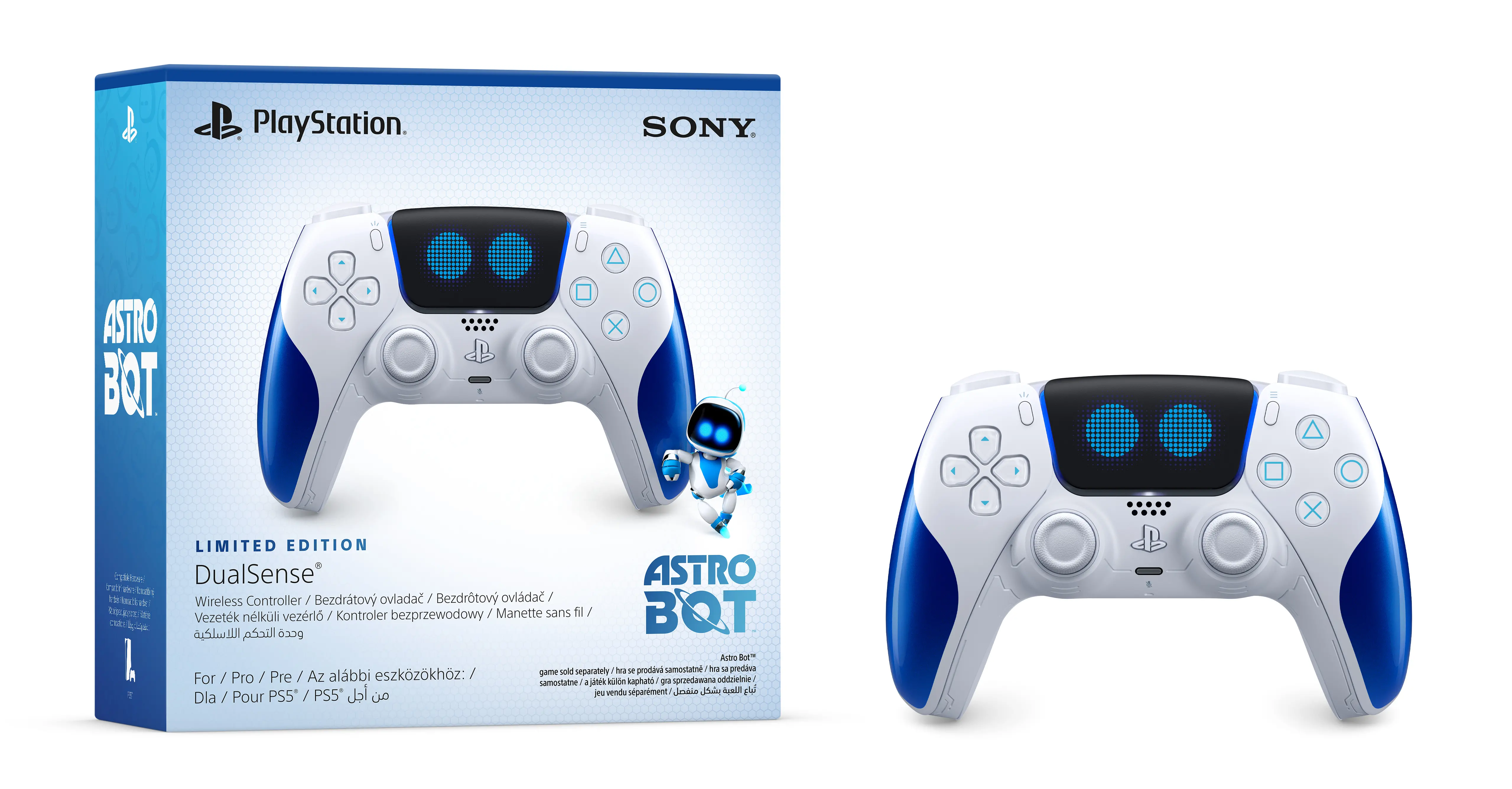 Pad Sony DualSense Edycja Limitowana ASTRO BOT do PS5 Bezprzewodowy + gra Astro Bot