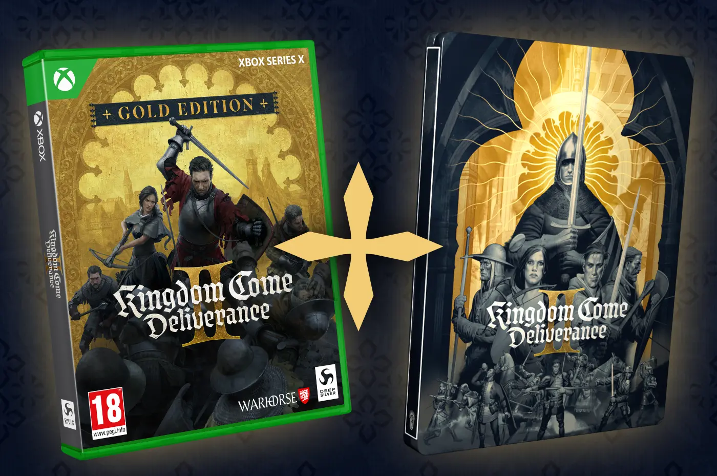 Kingdom Come Deliverance II Edycja Gold + steelbook Gra na Xbox Series X