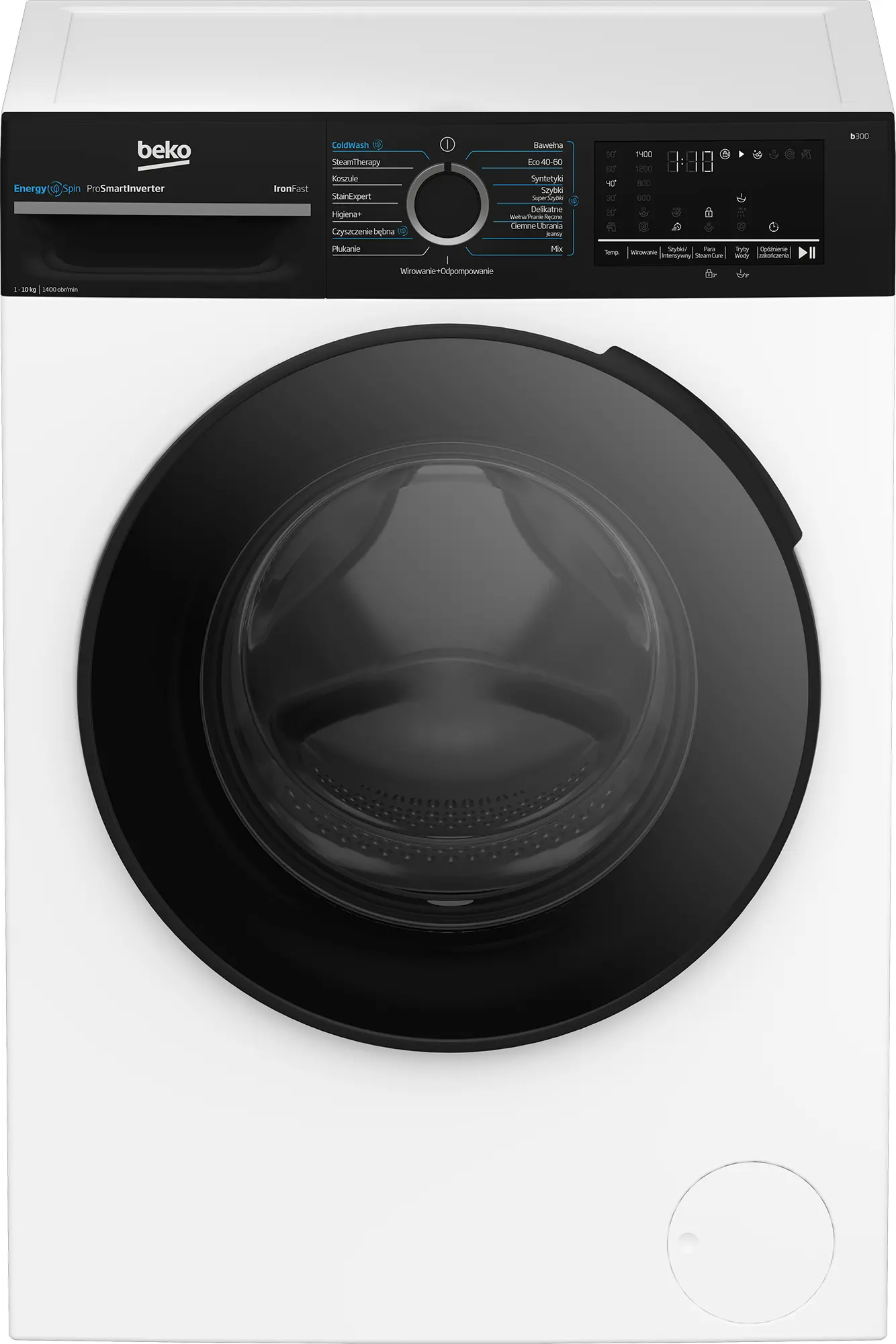 Beko b300 BM3WFU410415WBDC EnergySpin 10kg 1400obr/min