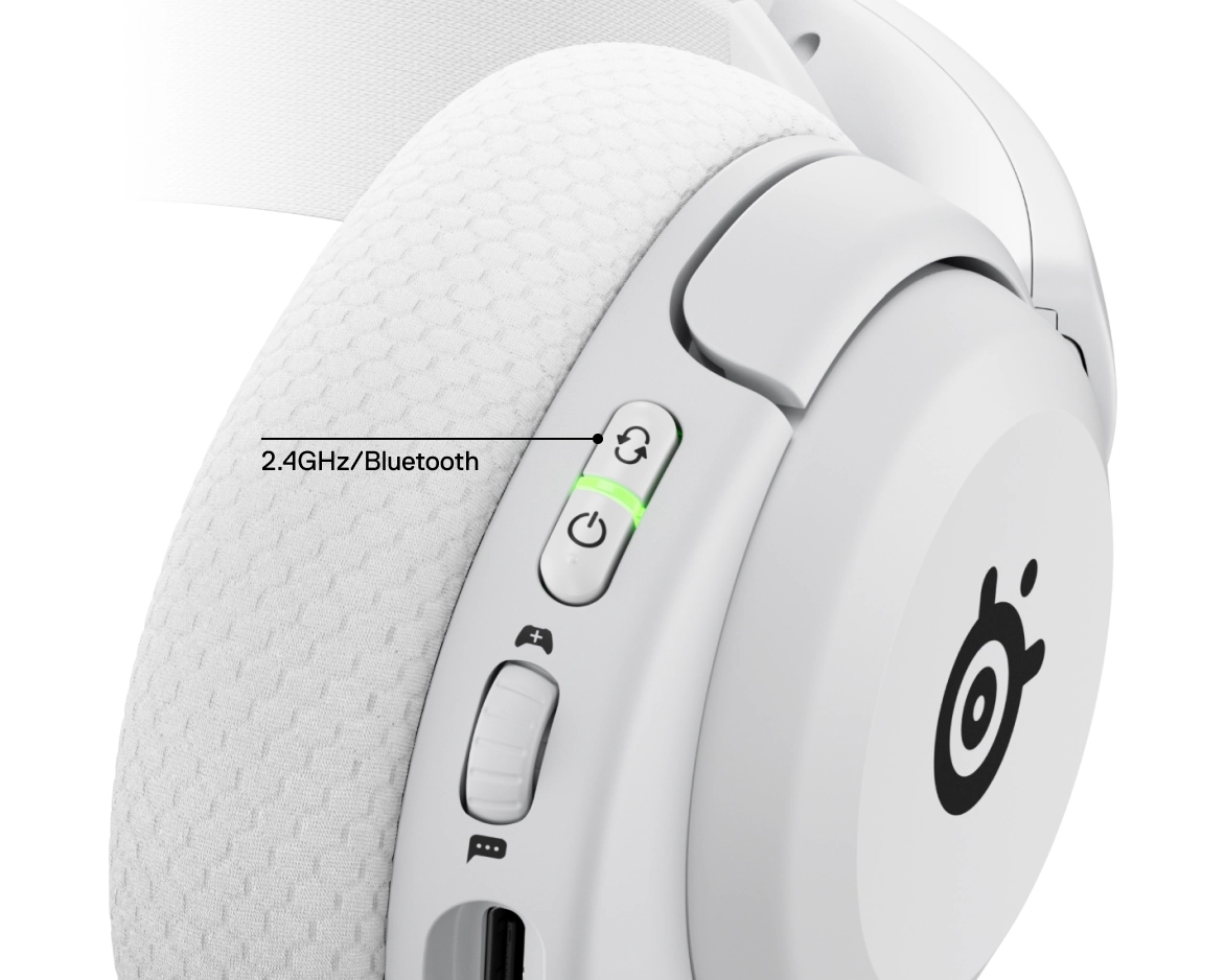 Słuchawki bezprzewodowe z mikrofonem SteelSeries Arctis Nova 5X Wireless Nauszne Biały