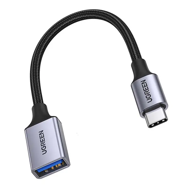 Adapter UGREEN US378 USB-A na USB-C Czarny