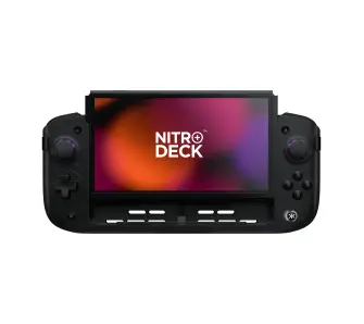 Kontroler Crkd Nitro Deck+ Clear Black do Nintendo Switch