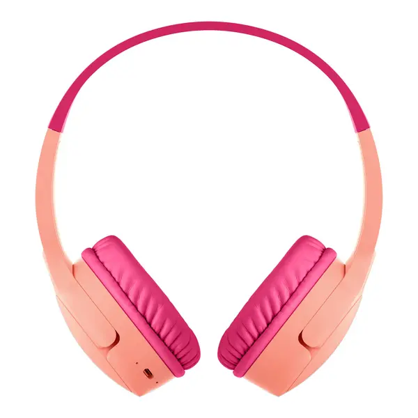 Słuchawki bezprzewodowe Belkin SoundForm Mini dla dzieci Nauszne Bluetooth 5.3 Różowy