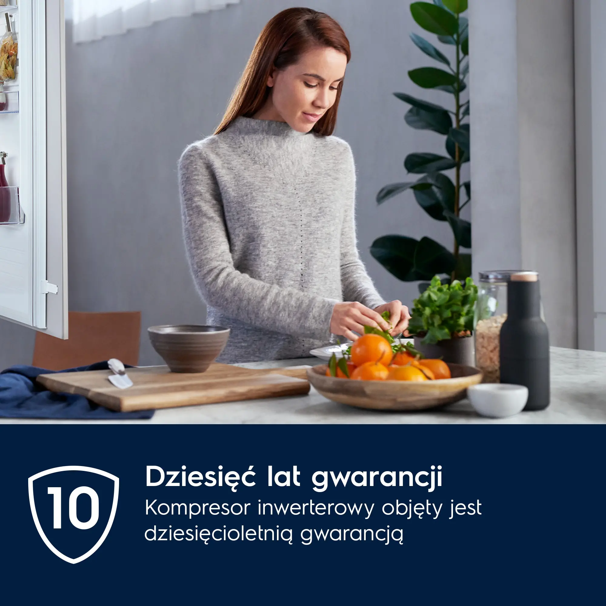 Lodówka Electrolux 600 E6MNTE18S Zamrażarka No Frost 177,2cm Komora świeżości
