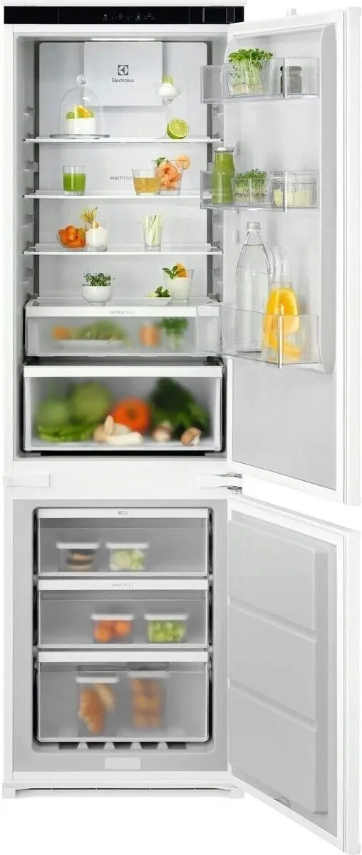 Lodówka Electrolux 600 E6MNTE18S Zamrażarka No Frost 177,2cm Komora świeżości