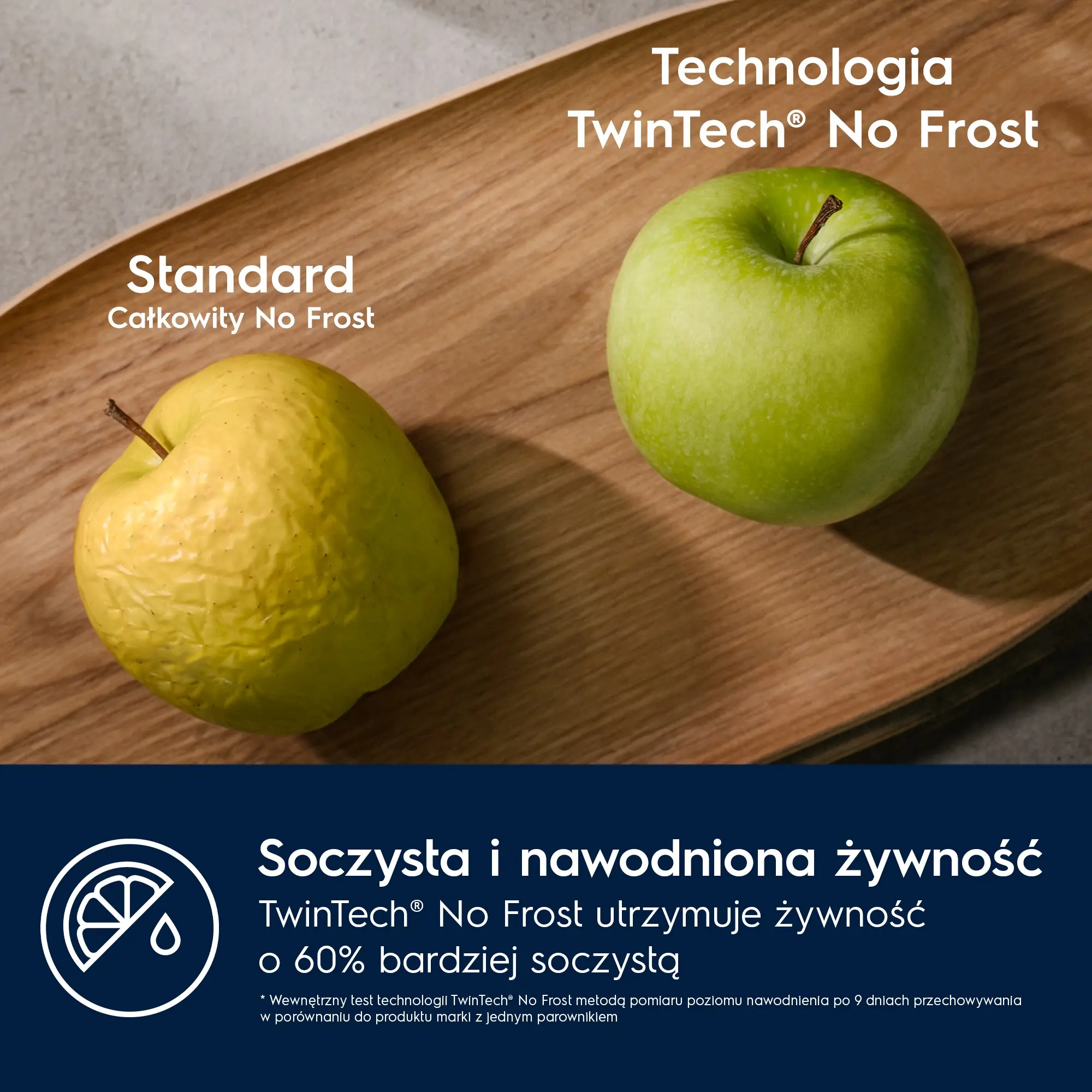 Lodówka Electrolux 600 E6MNTE18S Zamrażarka No Frost 177,2cm Komora świeżości
