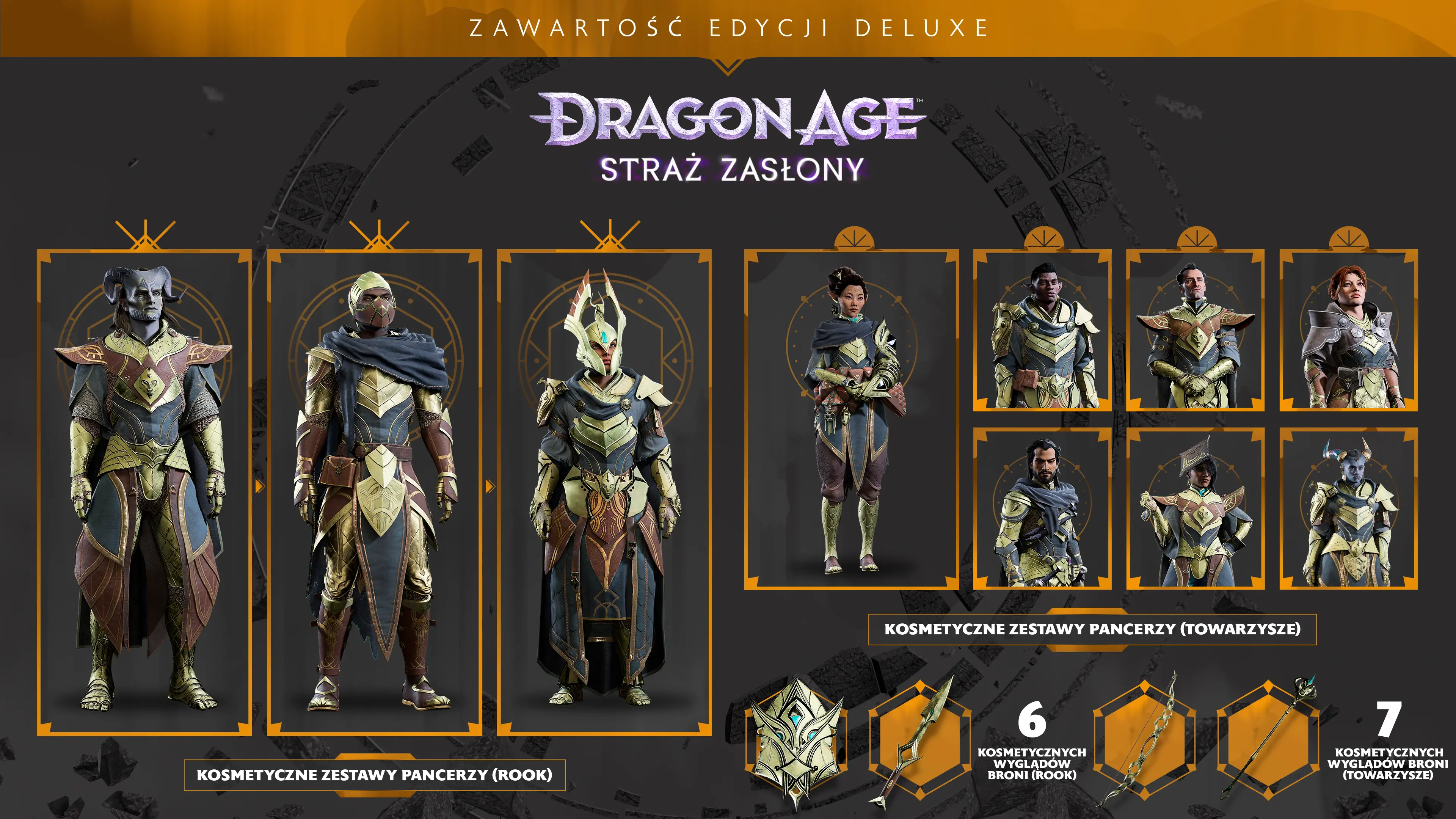 Dragon Age Straż Zasłony Edycja Deluxe Gra na Xbox Series X