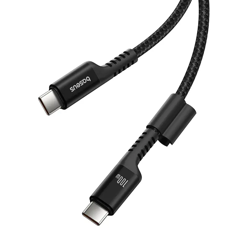 Kabel Baseus USB-C do USB-C Fish-Eye 100W 1m Czarny