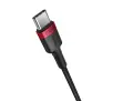 Kabel Baseus Cafule USB-C do USB-C 100W 2m 2szt Czerwono-czarny Szaro-czarny