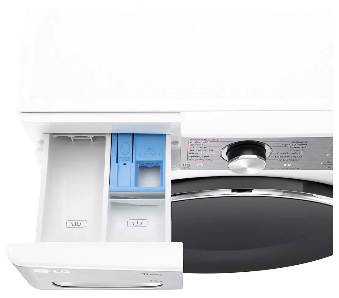 Pralko-suszarka LG F2D95902W Slim 47,5cm 9kg/5kg Zdalne sterowanie
