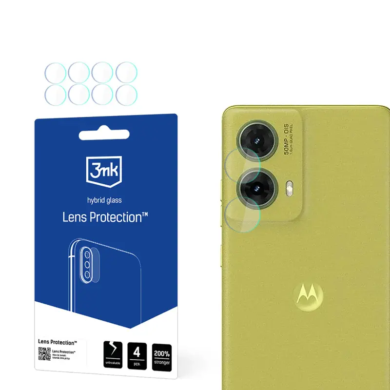 Szkło hybrydowe 3mk Lens Protection do Motorola S50 Neo