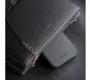 Etui 3mk Hardy Silky Leather MagCase do iPhone 16 Pro Max Czarny