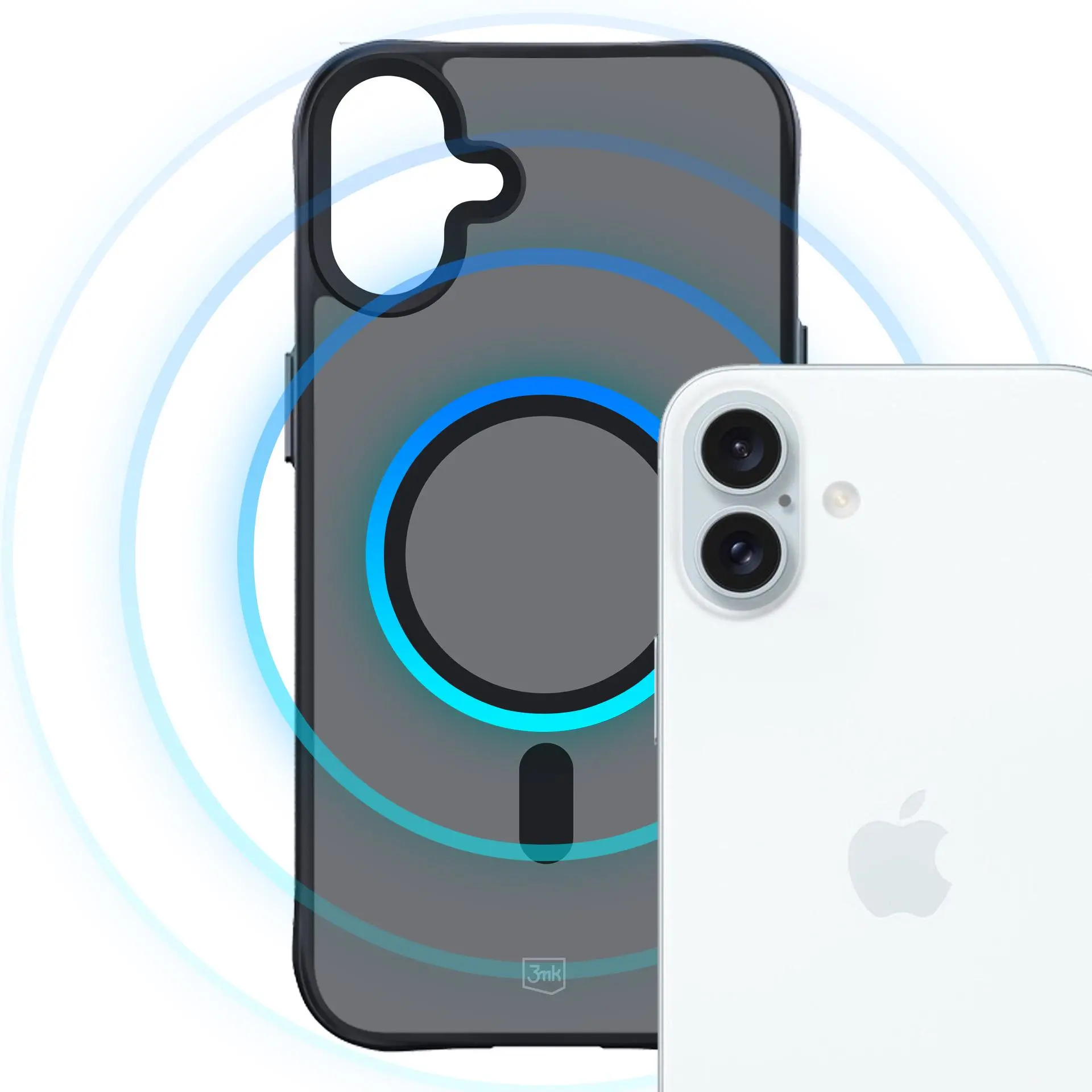 Etui 3mk Smoke MagCase do iPhone 16 Plus Czarny