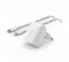 Ładowarka sieciowa Belkin kątowa USB-C PD 20W + kabel lighting